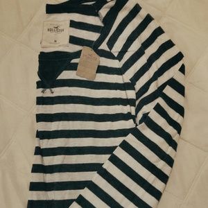 Hollister Long Sleeve Striped Top